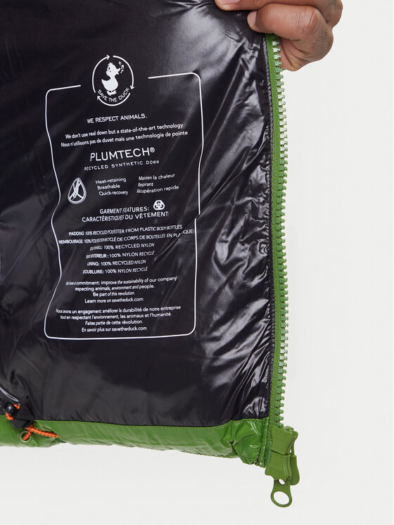 Save The Duck Save The Duck Зимова куртка D31280M LOVE21 Зелений Regular Fit