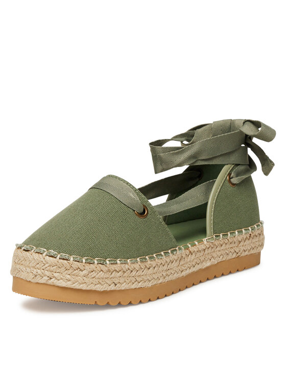 DeeZee DeeZee Espadrilky ZYLS093 Zelená
