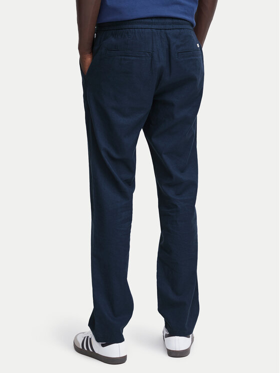 Blend Blend Szövet nadrág 20716614 Sötétkék Straight Fit