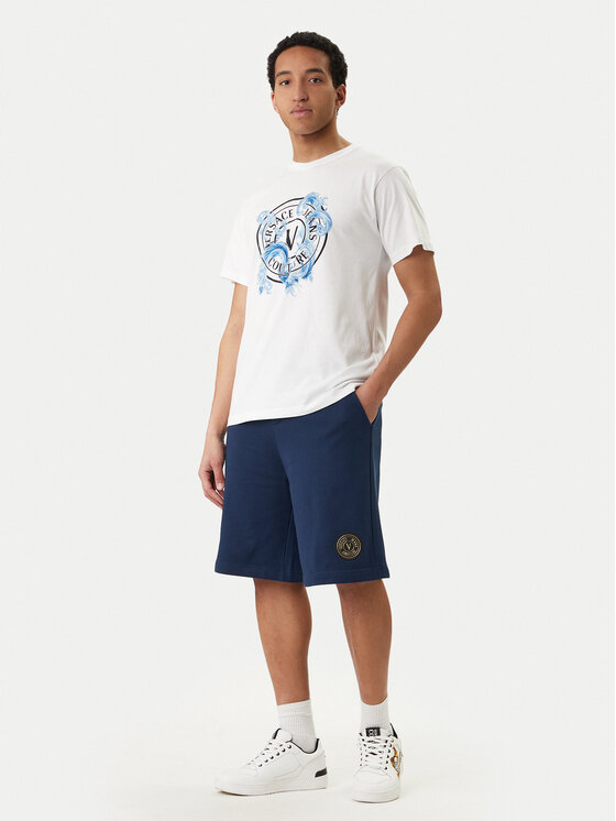 Versace Jeans Couture Versace Jeans Couture Αθλητικό σορτς 80GADT03 CF01T Σκούρο μπλε Regular Fit