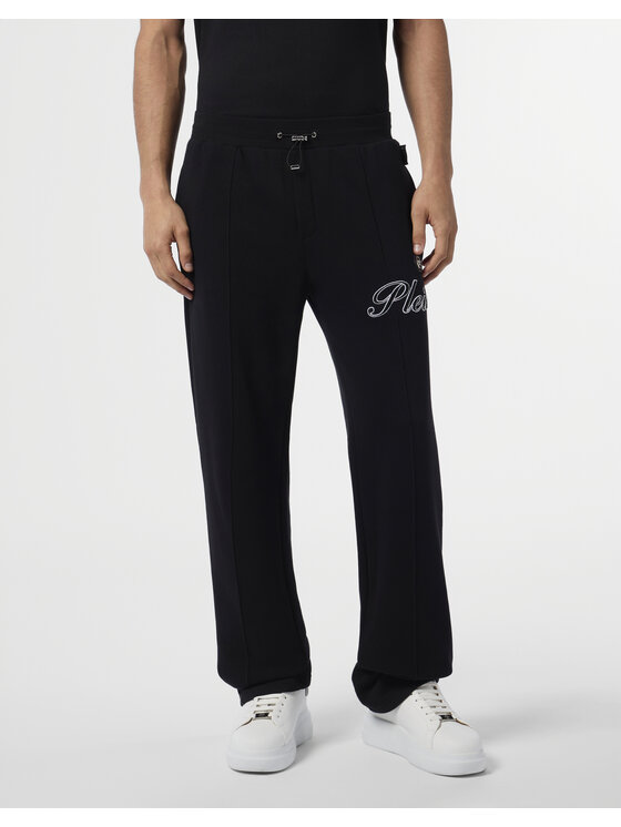 PHILIPP PLEIN PHILIPP PLEIN Spodnie dresowe 29890 Czarny Jogger Fit
