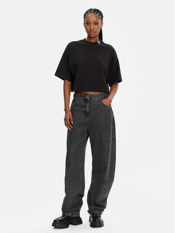 HUGO HUGO T-Shirt Damelody 50520187 Schwarz Relaxed Fit
