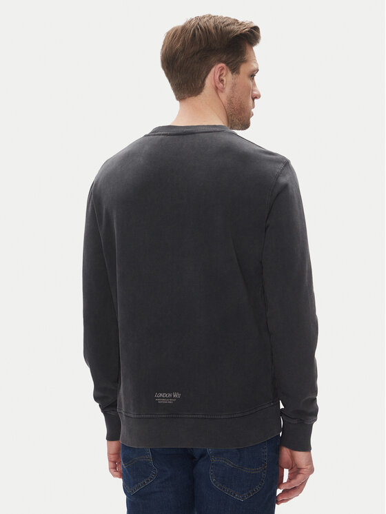 Pepe Jeans Pepe Jeans Bluză Darius PM582760 Negru Regular Fit