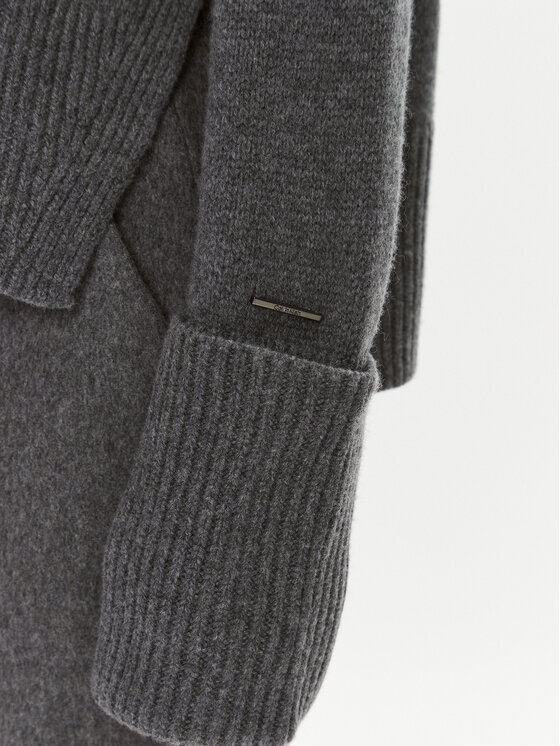 Calvin Klein Calvin Klein Rollkragenpullover K20K206005 Grau Relaxed Fit