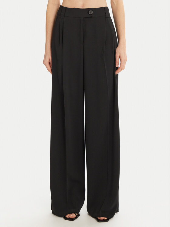 Marella Marella Palazzohose Olinto 2513131053 Schwarz Wide Leg