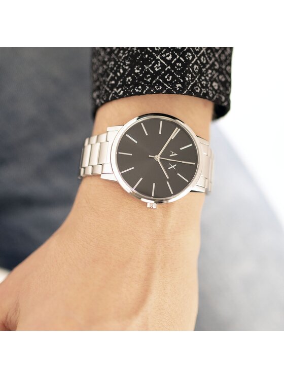 Armani Exchange Armani Exchange Pulkstenis Cayde AX2700 Sudraba