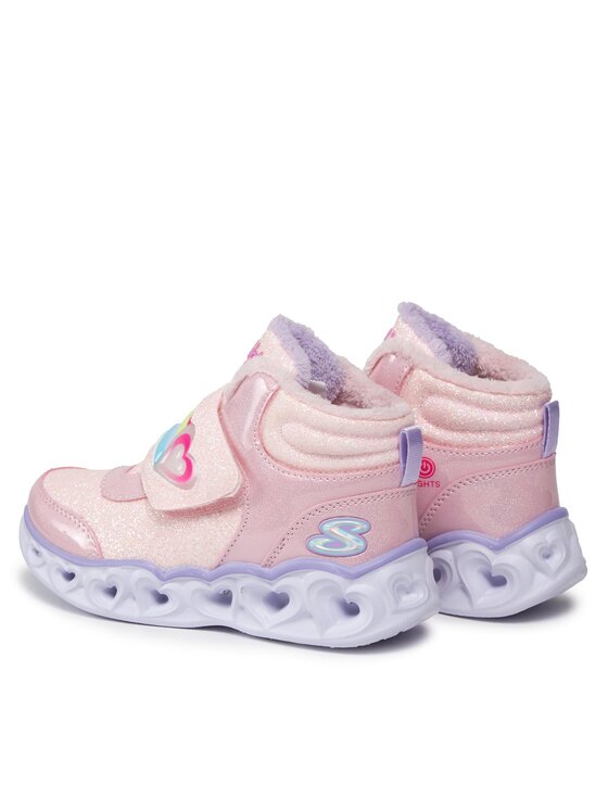 Skechers Skechers Sneakersy Heart Lights Brilliant Rainbow 302669L/PKLV Różowy