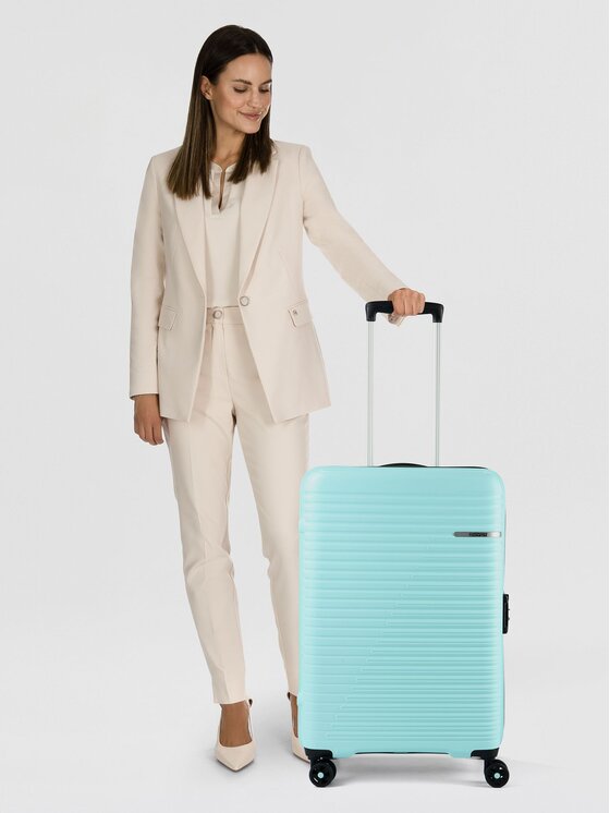 American Tourister American Tourister Walizka średnia 330231 Turkusowy