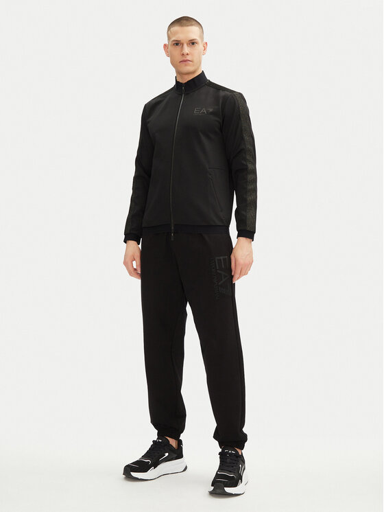 EA7 Emporio Armani EA7 Emporio Armani Majica dugih rukava 7M000307 AF13526 UC001 Crna Regular Fit