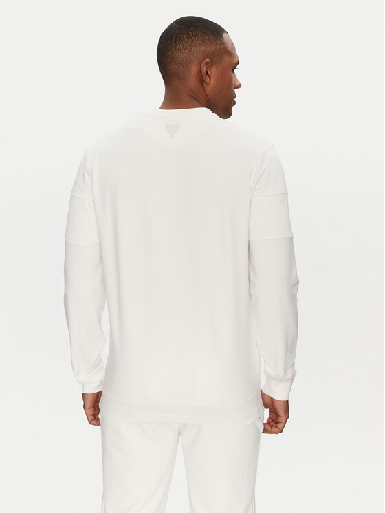 Guess Guess Džemperis Z5GQ09 K6ZS1 Balta Regular Fit