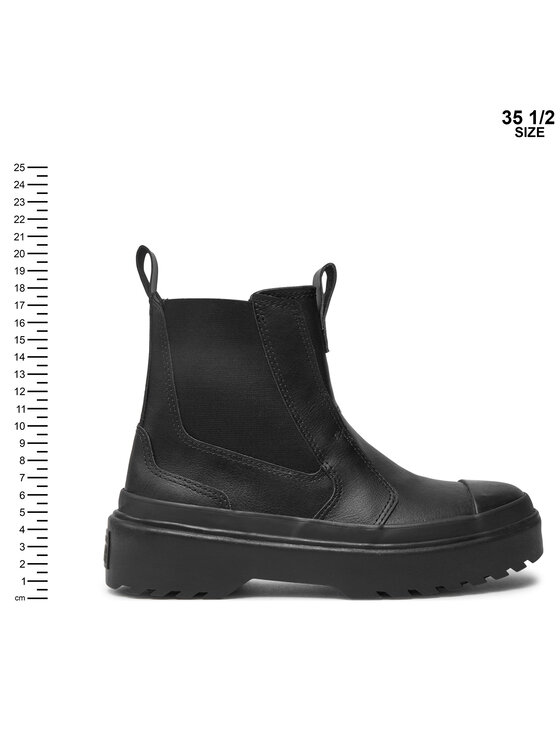 Converse Converse Chelsea Chuck Taylor All Star Lugged Leather Chelsea Boot A08453C Nero