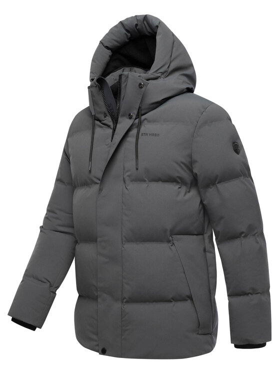 Stone Harbour Stone Harbour Kurtka zimowa Taviaan Szary Regular Fit