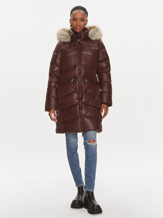 Calvin Klein Calvin Klein Vatovaná bunda K20K207071 Hnedá Regular Fit