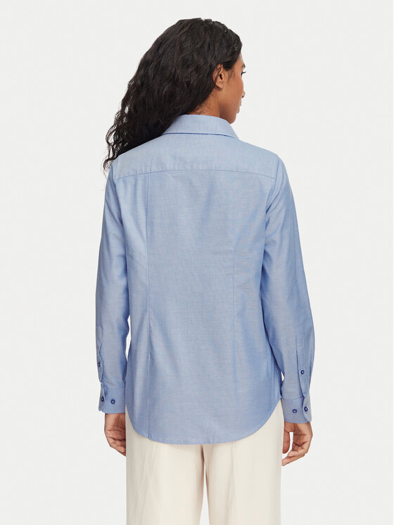 Beverly Hills Polo Club Beverly Hills Polo Club Koszula P-SS26W-SH6600 Niebieski Regular Fit