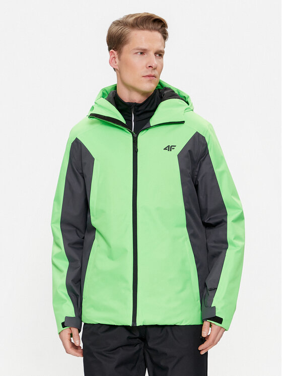 4F 4F Suusajope 4FAW23TTJAM306 Roheline Regular Fit