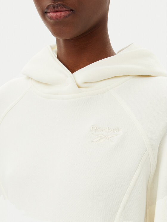 Reebok Reebok Світшот Icon Elements 100214102 Écru Regular Fit