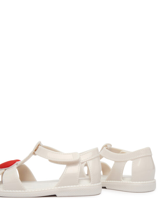 Melissa Melissa Sandales Mini Melissa Hip Heart Ballerina Bb 37783 Balts