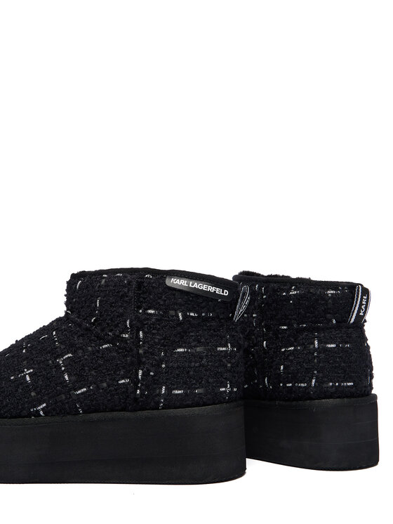 KARL LAGERFELD KARL LAGERFELD Śniegowce Thermo KL48523A Czarny