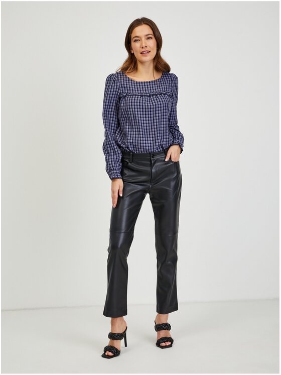 Orsay Orsay Spodnie damskie 353135-660000__38 Czarny Straight Fit