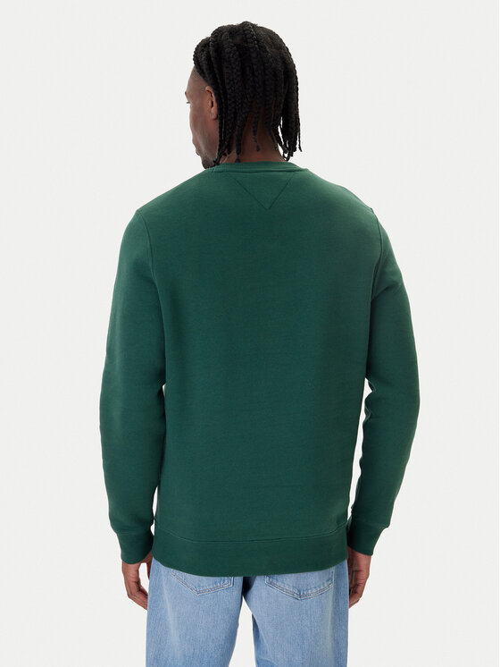 Tommy Jeans Tommy Jeans Суитшърт DM0DM20741 Зелен Regular Fit