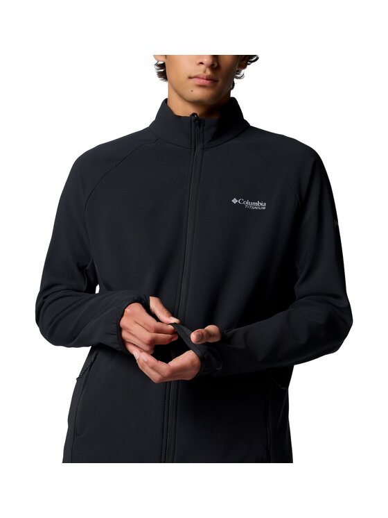 Columbia Columbia Felpa di pile Spectre Ridge Tech Fleece FZ II Nero Regular Fit