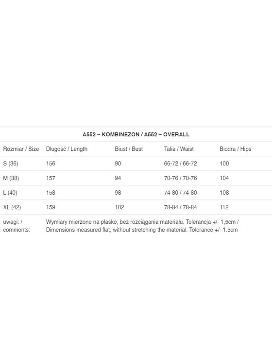 Awama Awama Kombinezon A552 Fioletowy