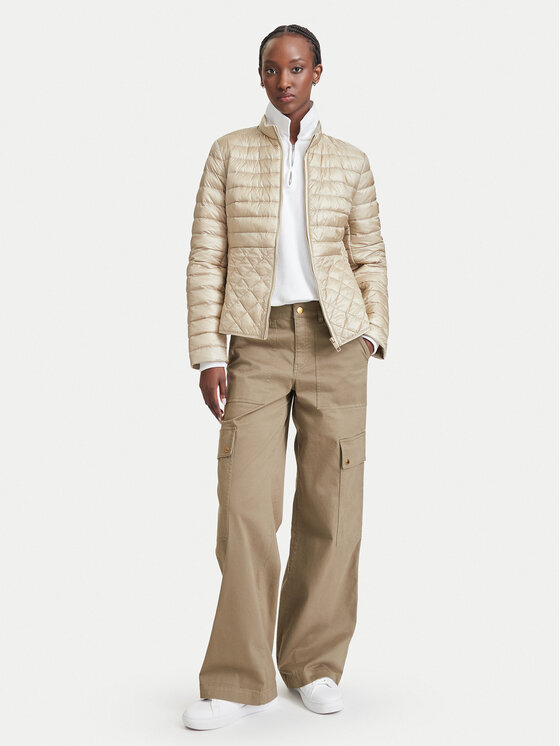 BOSS BOSS Пухено яке Pesic 50564760 Бежов Regular Fit