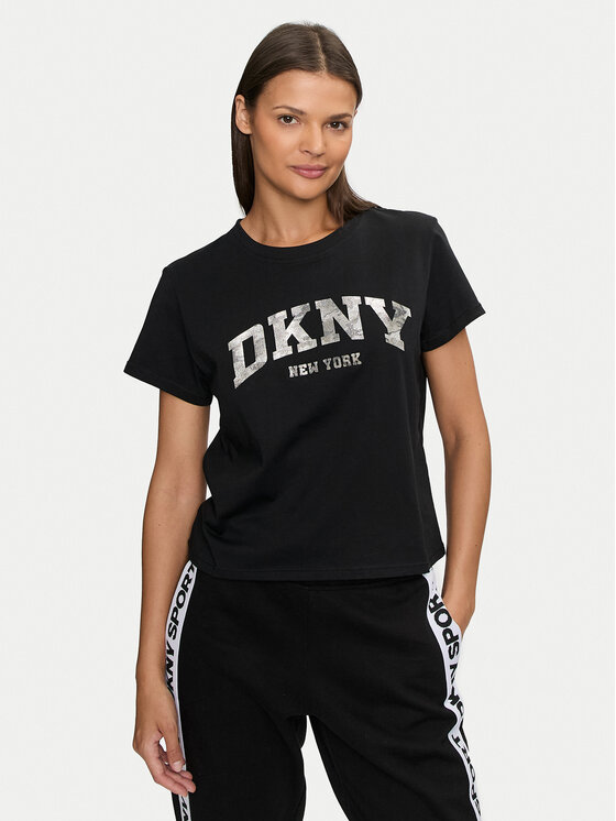 DKNY Sport T-shirt DP4T9991 Crna Regular Fit