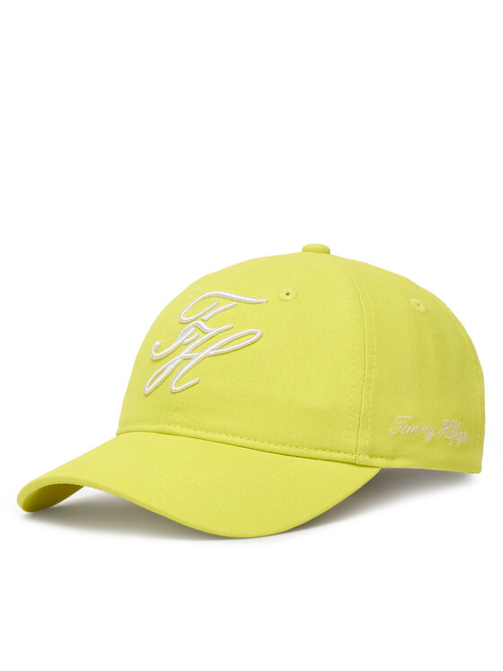 Tommy Hilfiger Baseball sapka Logo Embroidery Baseball Cap AW0AW18338 Zöld