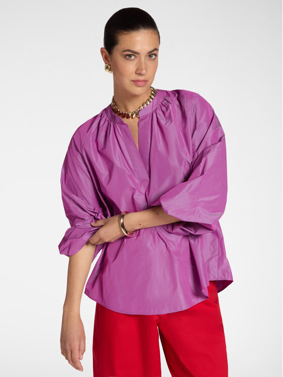Elena Mirò Elena Mirò Bluzka 2002Z000045N0C9 Różowy A-Line Fit