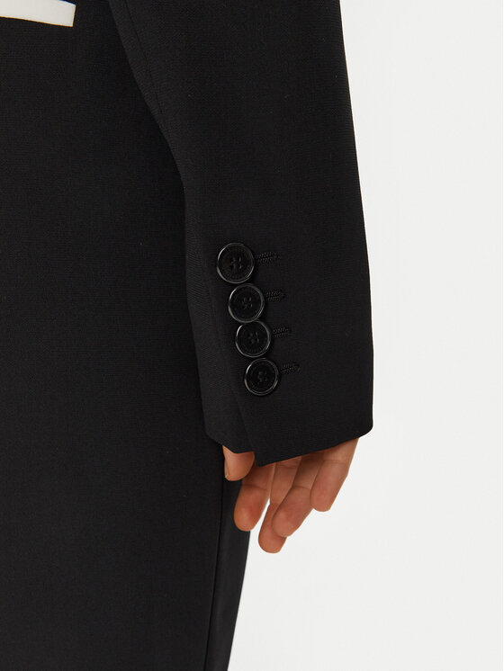 KARL LAGERFELD KARL LAGERFELD Sakko A1W14044 Weiß Relaxed Fit