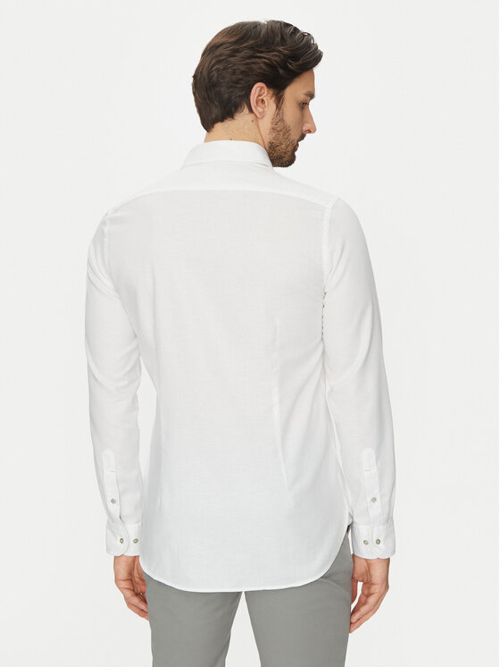 Michael Kors Michael Kors Koszula MK0DS01556 Biały Slim Fit