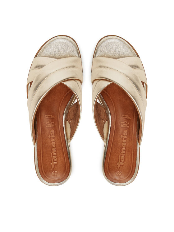Tamaris Tamaris Ciabatte 1-27233-44 Oro