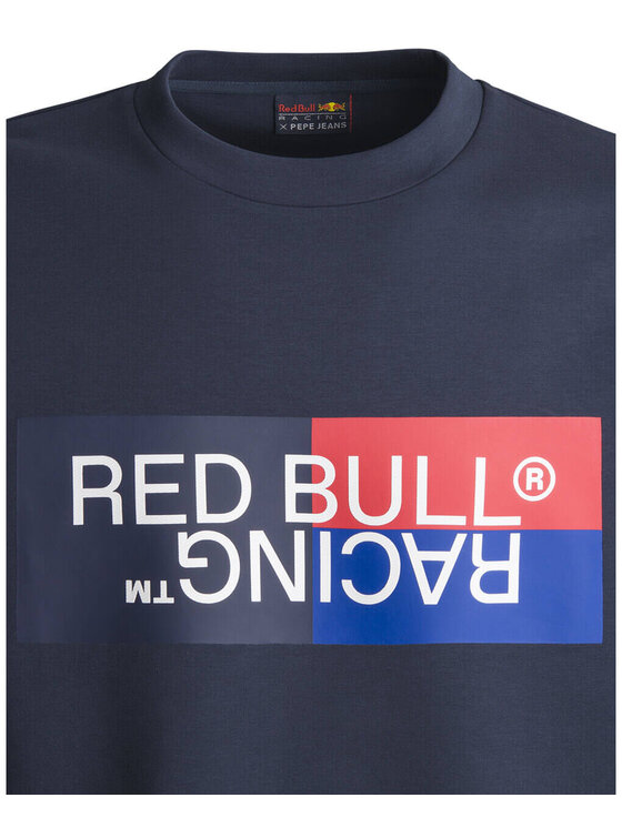 Pepe Jeans Pepe Jeans Bluza Red Bull Racing Color Block 2024 Niebieski Regular Fit