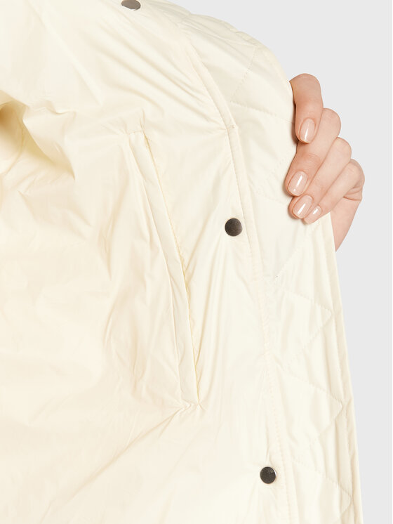Trussardi Trussardi Zimní bunda 56S00792 Écru Relaxed Fit