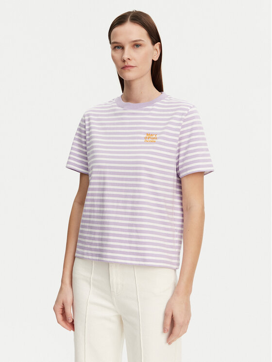 Marc O'Polo Denim Marc O'Polo Denim T-krekls 500 0005 953 Violets Relaxed Fit