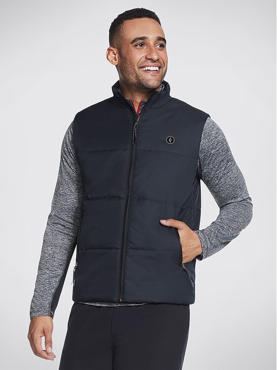 Skechers Vesta Goshield Vest JA21 Čierna Regular Fit