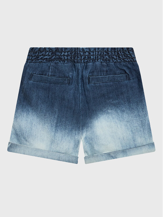 Guess Guess Szorty jeansowe K3GD14 D50Z0 Granatowy Relaxed Fit