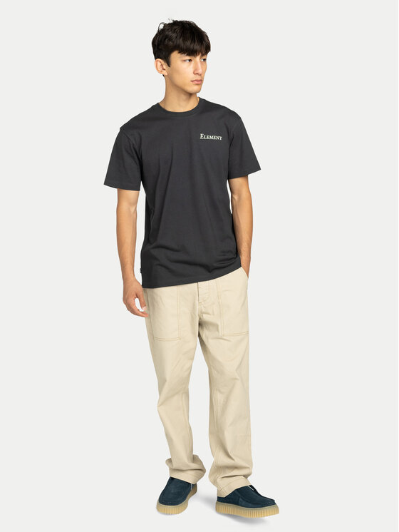 Element Element T-Shirt Open Hills ELYZT00580 Schwarz Regular Fit