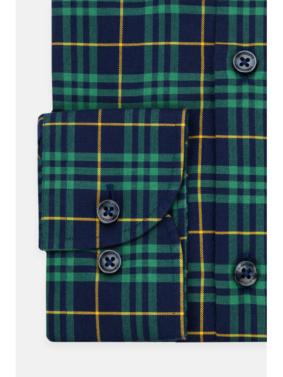 Lancerto Lancerto Koszula Kelly KO073222000012 Zielony Slim Fit