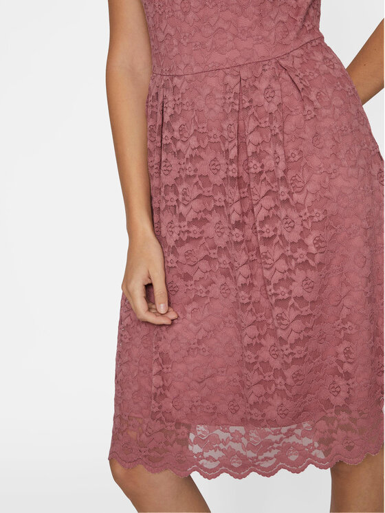 Vila Vila Коктейльна сукня Kalila 14067460 Рожевий Regular Fit