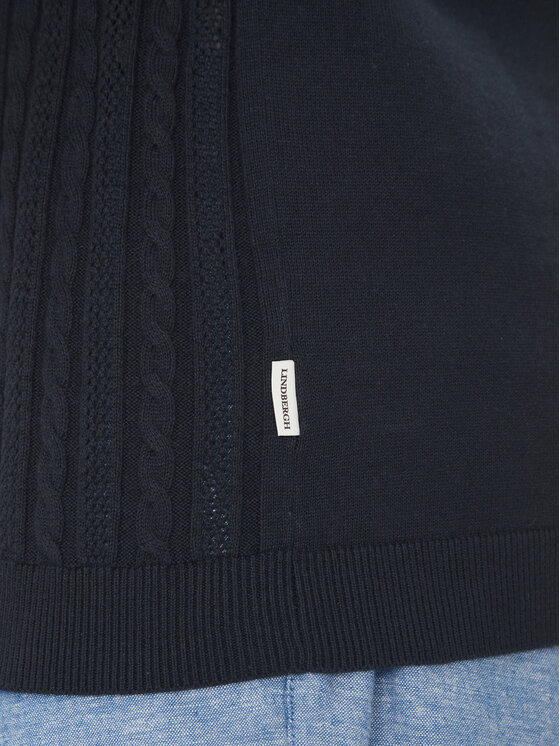 Lindbergh Lindbergh Pullover 30-804115 Dunkelblau Slim Fit