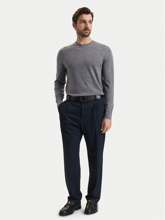 Calvin Klein Calvin Klein Πουλόβερ LV04LB305G Γκρι Regular Fit