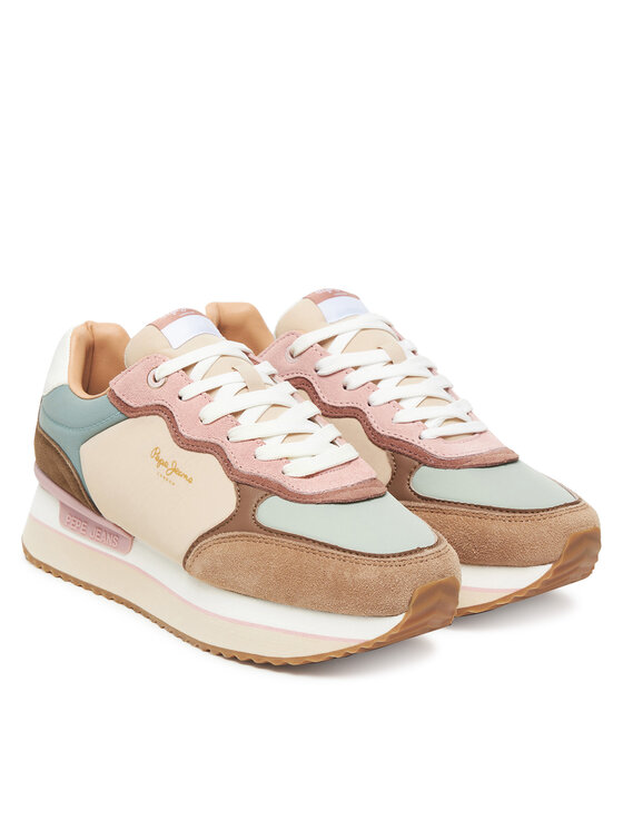 Pepe Jeans Pepe Jeans Sneakersy Rusper Combi W PLS600006 Farebná