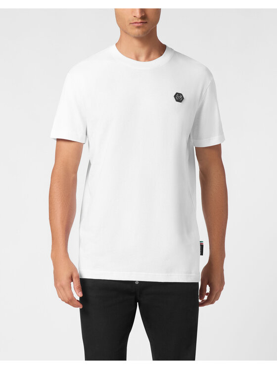 PHILIPP PLEIN PHILIPP PLEIN Tričko 21675 Biela Regular Fit