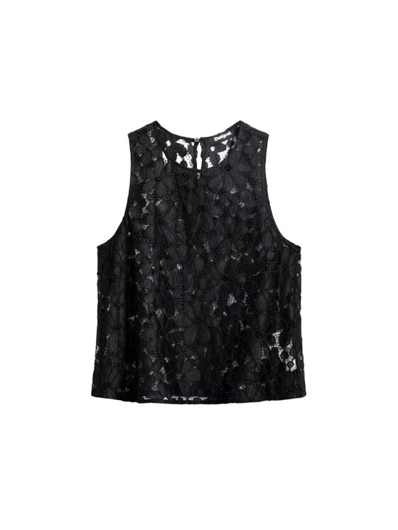 Desigual Desigual Blusa Blusa tanatos Nero Slim Fit