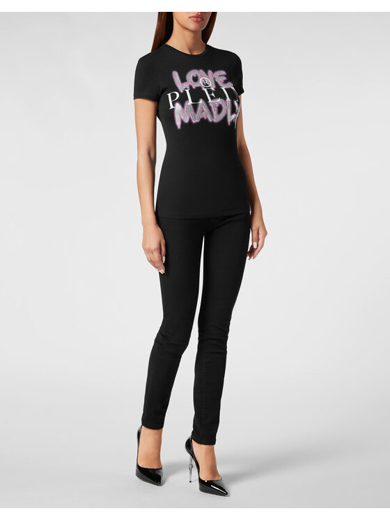 PHILIPP PLEIN PHILIPP PLEIN T-Shirt 693 Czarny