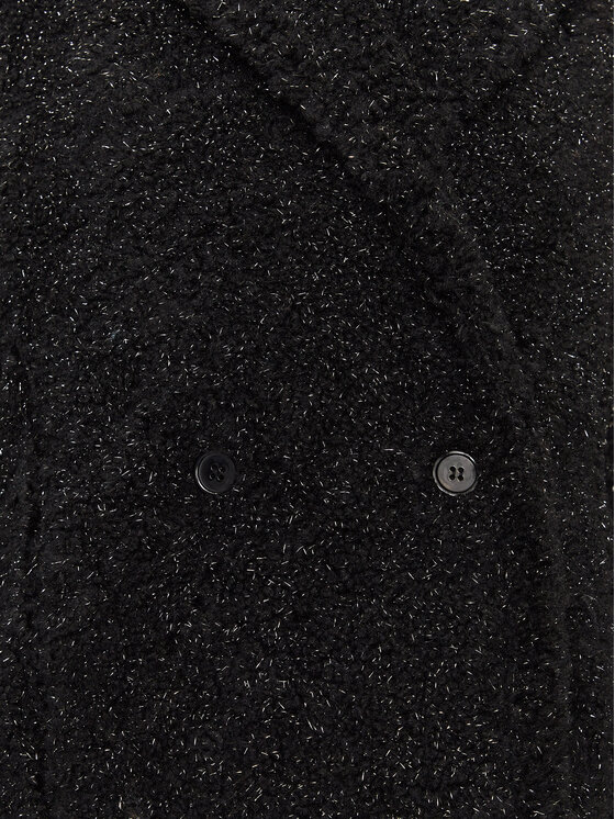 Deha Deha Fellmantel D93551 Schwarz Regular Fit