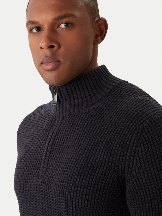 JOOP! Jeans JOOP! Jeans Sweter Henrios 30047663 Granatowy Modern Fit