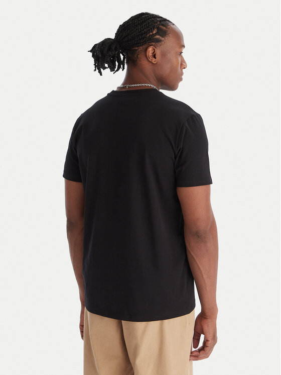 Kappa Kappa T-shirt Authentic Nuria 341V2UW Nero Regular Fit